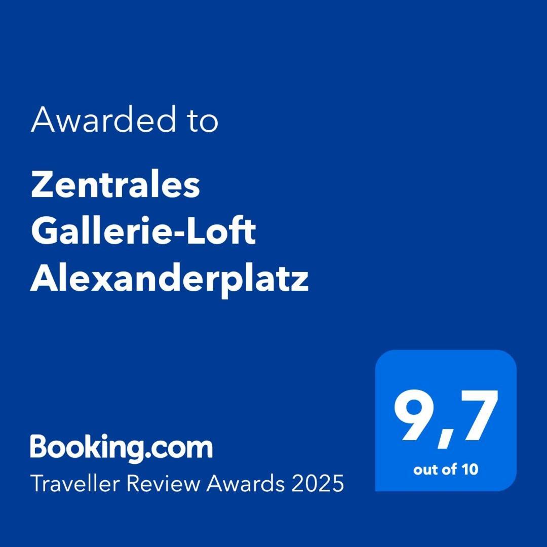 Zentrales Gallerie-Loft Alexanderplatz Berlin Dış mekan fotoğraf